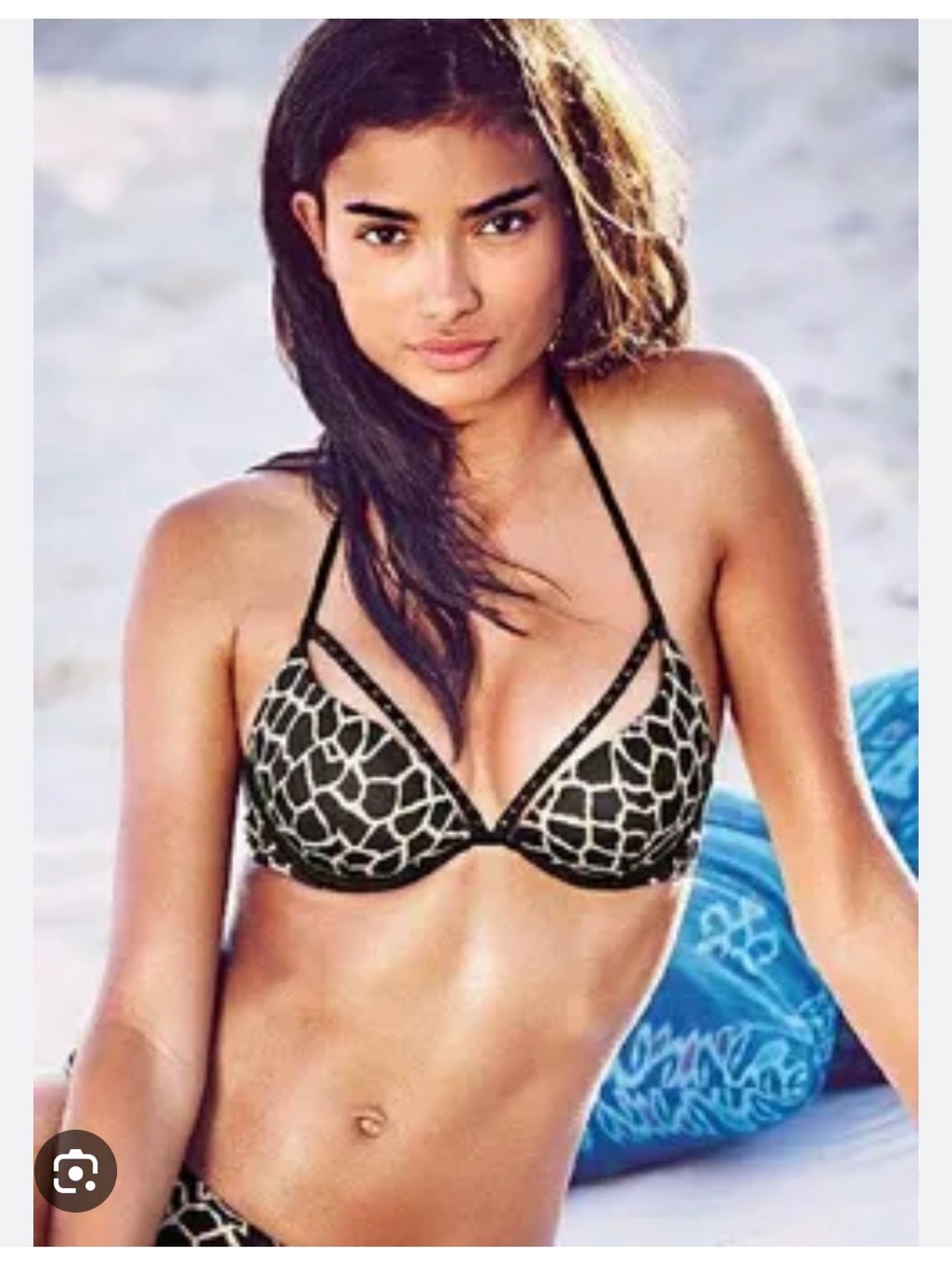 Victoria’s Secret hottie halter bikini top size 34C